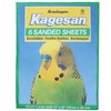 AB Tools 12 Sanded Sheets Sandpaper Cage Lining Budgies Caged