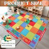 Coume Kids Classroom Rug 13 x 7.5 ft ABC Alphabet
