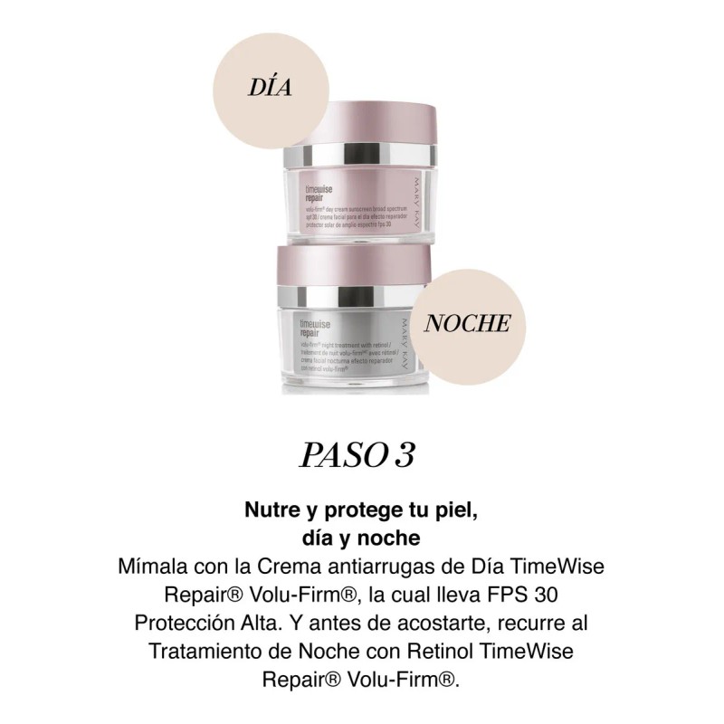 Crema Nocturna Reparadora Retinol Volu-firm Timewise Repair Momento De Aplicacin