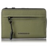 Umbro Men's and Women's Bi-Fold Wallet with Round Zipper, Nylon,