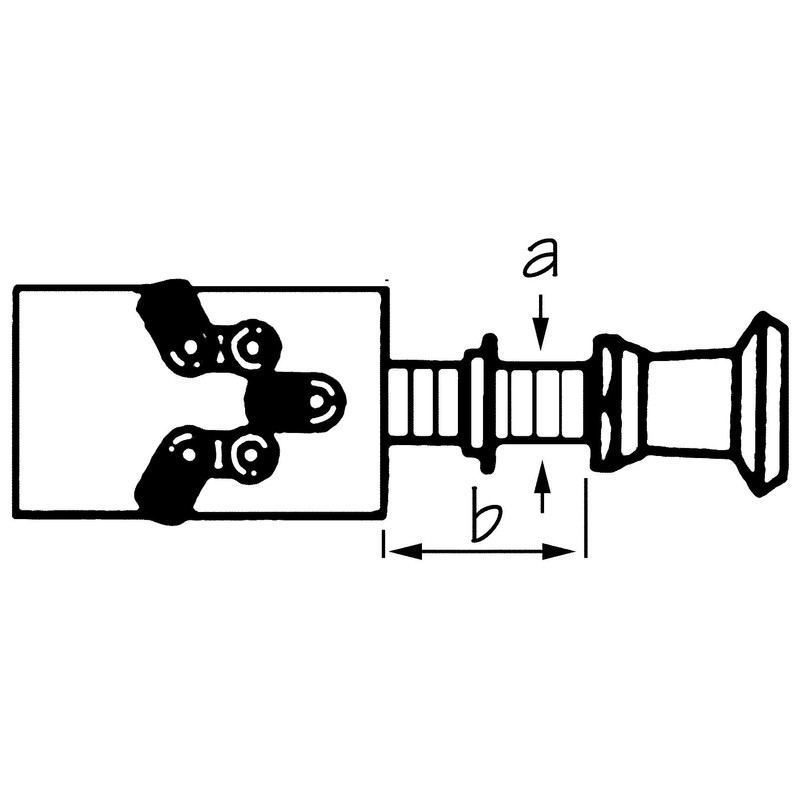 SeaSense Push-Pull Switch 3 Position, Brass