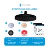 SparkPod Shower Head - High Pressure Rain - Premium Quality