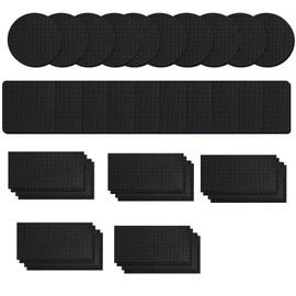 atnayo 20 Pairs Rug Gripper for Carpeted Floor, Washable Reusable Rug Grippers from Rug to Carpet