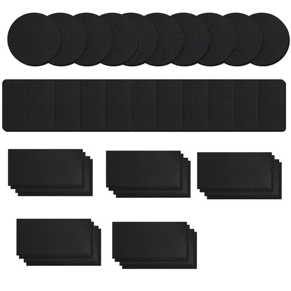 atnayo 20 Pairs Rug Gripper for Carpeted Floor, Washable Reusable
