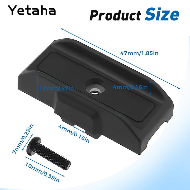 Yetaha Magnetic Bit Holder with Screws, Drill bit Holder Compatible