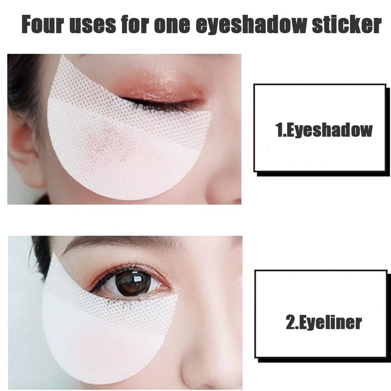 LJFEA Eyeshadow Protector Pads, Pack of 100 Eyeshadow Shields, Patches,