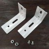 4pcs Vertical Blind Bracket, Metal Blind Holder L-Shaped Window Door