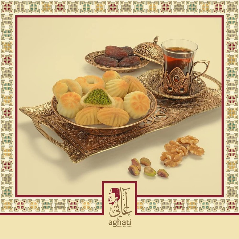MAMOUL COOKIES FILLED WITH LUXURY PISTACHIOS 350g