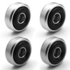 Audio Insulator Speaker Anti-Howling Insulator Aluminum Circular Type Rubonarie Gold