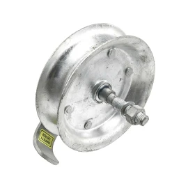 DF_SUPPLY 7" Diameter Rolling Gate Pipe Track Roller Fits 1 5/8" Track
