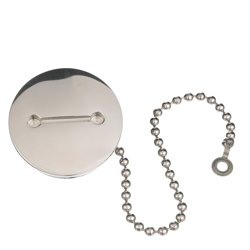 Attwood Replacement Stainless Steel 2" Deck Fill Cap with Chain