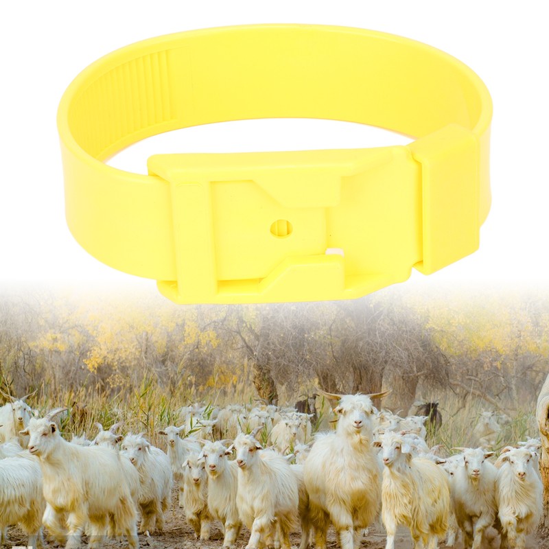 10Pcs Goat Collar Sheep Identification Bands Livestock Marking Ring Farming