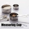 Alvinlite Measuring Cups, Set of 4 Stainless Steel Measuring Cups,