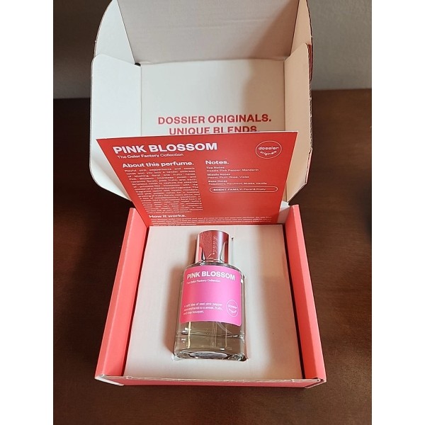 Dossier PINK BLOSSOM Dossier perfume The Color Factory Collection mens
