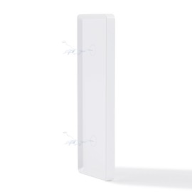 UHOLDZU Extra Strong Ultra Slim Aluminium Remote Holder with Stainless Steel Backplate for Lutron Caseta Pico Controller, Wall Plate for Caseta Wireless Dimmer Switch & Smart Fan (White)