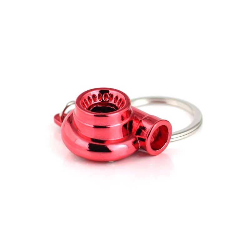 Maycom Llavero de turbina giratoria con anillo y cadena