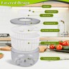 Electric Salad Spinner, 6L Lettuce Spinner Large Capacity USB Chargeble