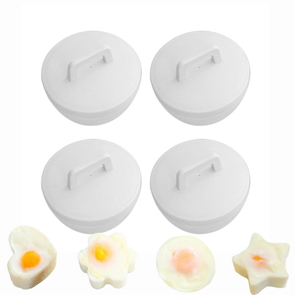 4Pcs Egg Poacher Cups, Egg Cooking Pods Mold Boiled Egg