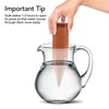 Plant Self-Watering Stakes for Indoor Outdoor Plants (4 Count) Terracotta
