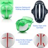 GXGM 6 Pieces Golf Ball Liner Template Golf Alignment Set