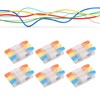 10Pcs Lever Wire Connector Electrical Quick Wiring Connect Inline Splicing