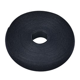 Pasow fastening tape Cable Tie Double Side Nylon Power Wire Management 3/4Inch 1 Roll Hook (10 Yards, Style 2)