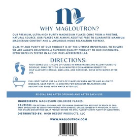 Magloutron Magnesium Chloride Bath Flakes