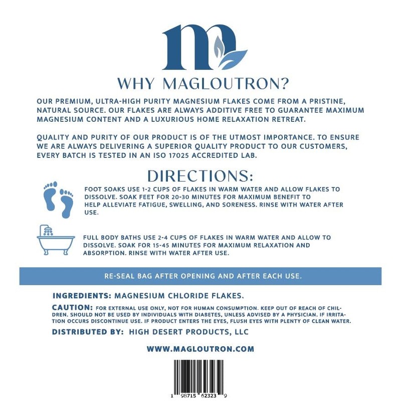 Magloutron Magnesium Chloride Bath Flakes