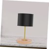Levemolo Lamp Parts Solid Wood Lamp Base Round Wooden Lamp