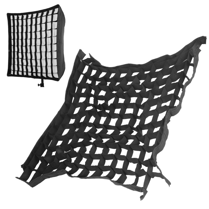 60x60cm Portable Softbox Cellular Grid Mesh for Photography Shooting Studio