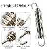 Springs, Two Piece Universal Exhaust Pipe Spring, Stainless Steel Exhaust