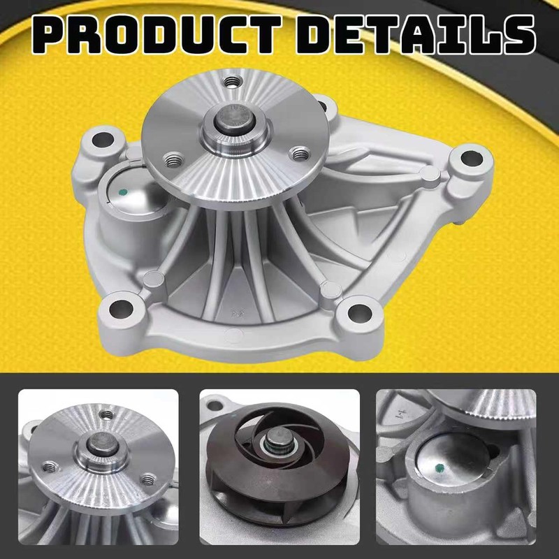 Engine Water Pump with Gasket Compatible with Mini Cooper 2007-2015