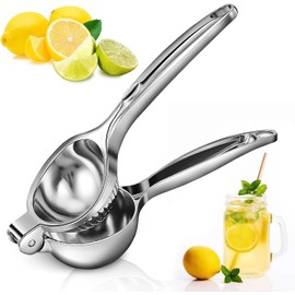 Stainless Steel Lemon Squeezer – Lemon Juicer Squeezer Manual Citrus Juicer | Dishwasher Safe Citrus Press | Corrosion-Resistant | Effortless Maximum Juice Extraction for Lemons, Limes, Oranges & More