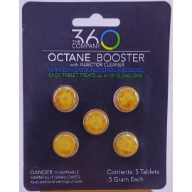 The 360 Company Octane Booster With Injector Cleaner  (2 Packs)