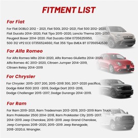 RED WOLF Car Radio Stereo ISO Wire Harness Lead Adapter Loom For 2012-2021 Fiat 500 Ducato Alfa Romeo Chrysler Ram Jeep Audio Stereo ISO Wiring Cable Adapter 16 Pin