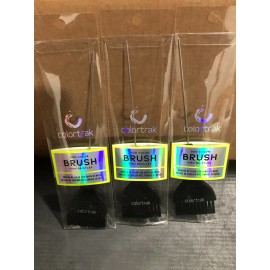 COLORTRAK ( 3 PK) DUO COLOR BRUSH PINTAIL BRUSH COLORTRAK IDEAL FOR SECTIONING HAIR NEW