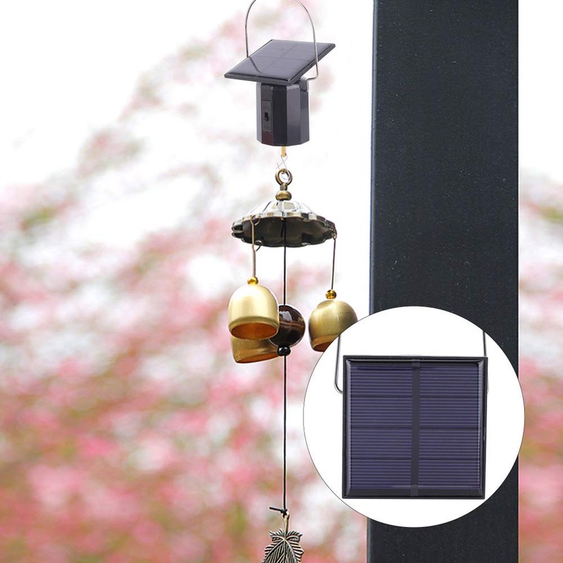 Solar Powered Wind Spinner Motor, Wind Chime Ornament Hanging Rotating