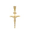 Claddagh Gold - Solid 10k Yellow Gold Catholic Jesus Christ