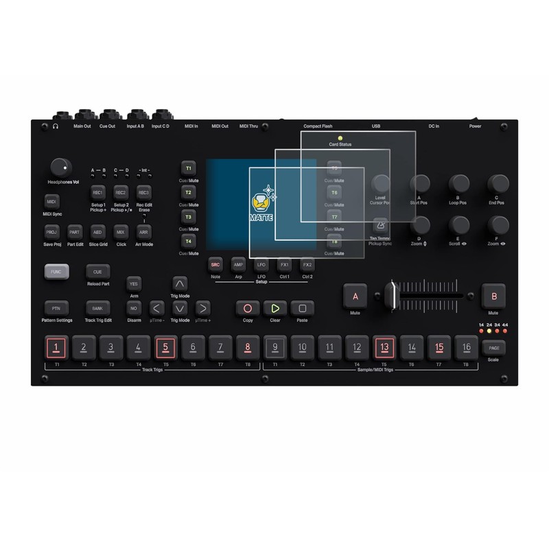 BROTECT Anti-Glare Screen Protector for Electron Octatrack MKII (Pack of