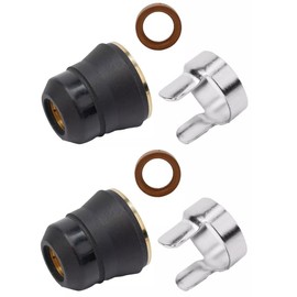 Tip Kit Compatible With Harbor Freight Titanium Plasma 45 TI-PC45 IPT-45 56255 56811/65 Torch TI-PC65 iPT-65 58895 (2 Set【6Pcs】)