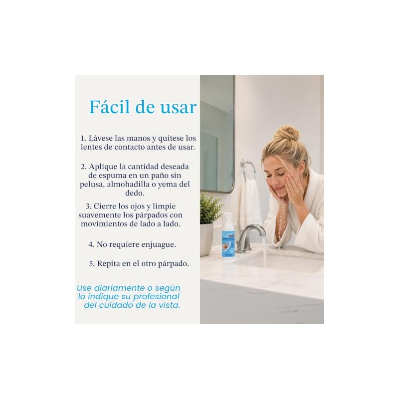 OCuSOFT Lid Scrub Foam Plus, 1.68 fl oz (50ml)