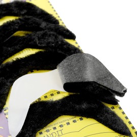 Komonee Mexican Moustache Black Bandit Mustache For Fancy Dress Up Costume Fake Hair Accessory Outfit Novelty Joke (Pack Of 12)