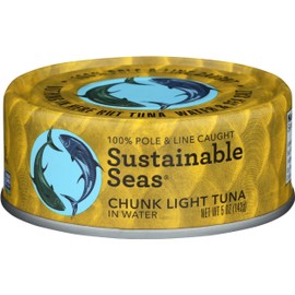 Sustainable Seas, Tuna Chunk Light In Water, 5 Ounce