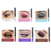12 Colours Matte Liquid Eyeliner Set, Colourful Waterproof Smudge-Proof, Durable
