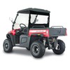 Chikia Hisun Sector 450 UTV Rear Windshield,Zipper Back Window For