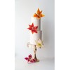 Crystal Candy Make-a-Tiger-Lily Wafer-Paper Flowers, Yellow