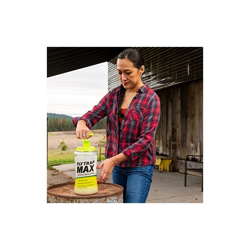 RESCUE! Fly Trap Max Bundle - Large Reusable Outdoor Traps