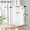 Water Jar for Facial Steamer Professional, Large Capacity Plastic Water