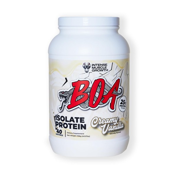 BOA Isolate Protein with Vitamin B6 and Zinc - Low-Sodium