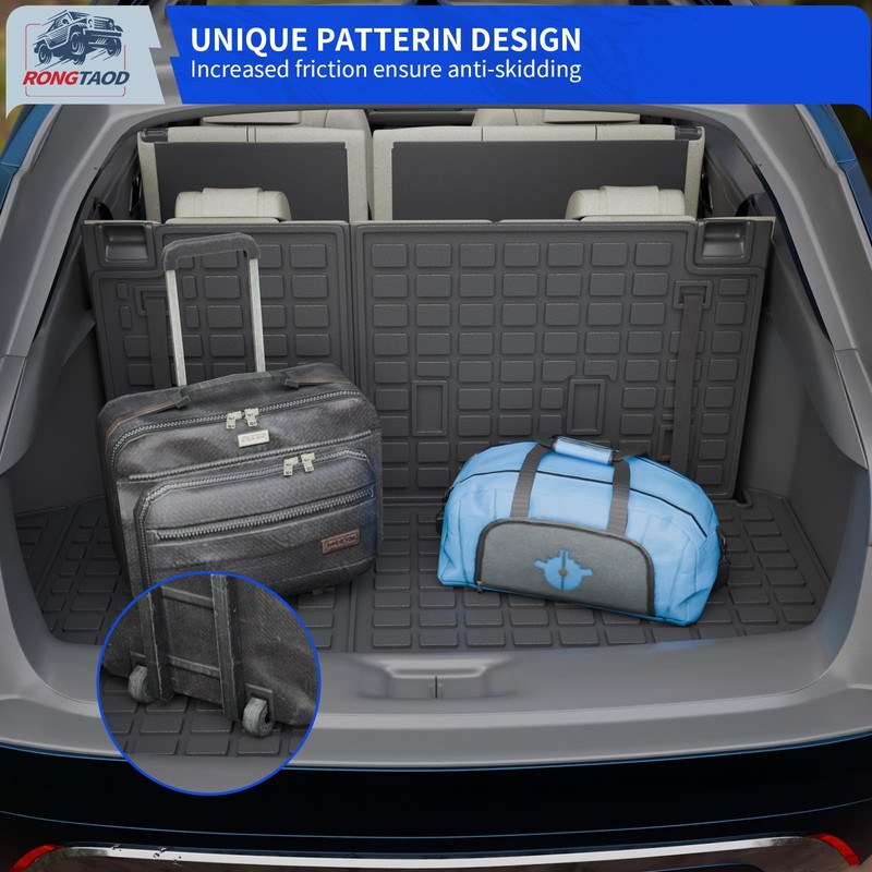 Rongtaod Cargo Mat Compatible with 2024 2025 2026 Toyota Grand